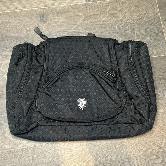 HEYS Ecotex Toiletry Black Travel Bag Unisex - Picture 5 of 17